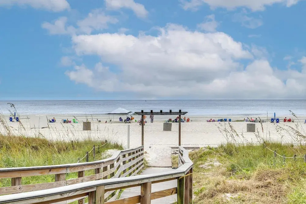 Pool & Beach Trolley Access: PCB Resort Condo!