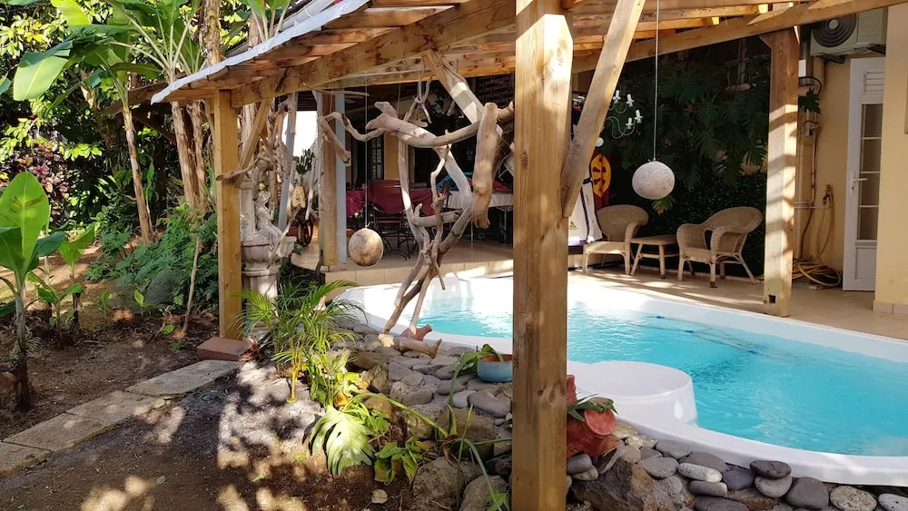 Apartment With one Bedroom in Le Lamentin, With Pool Access, Enclosed