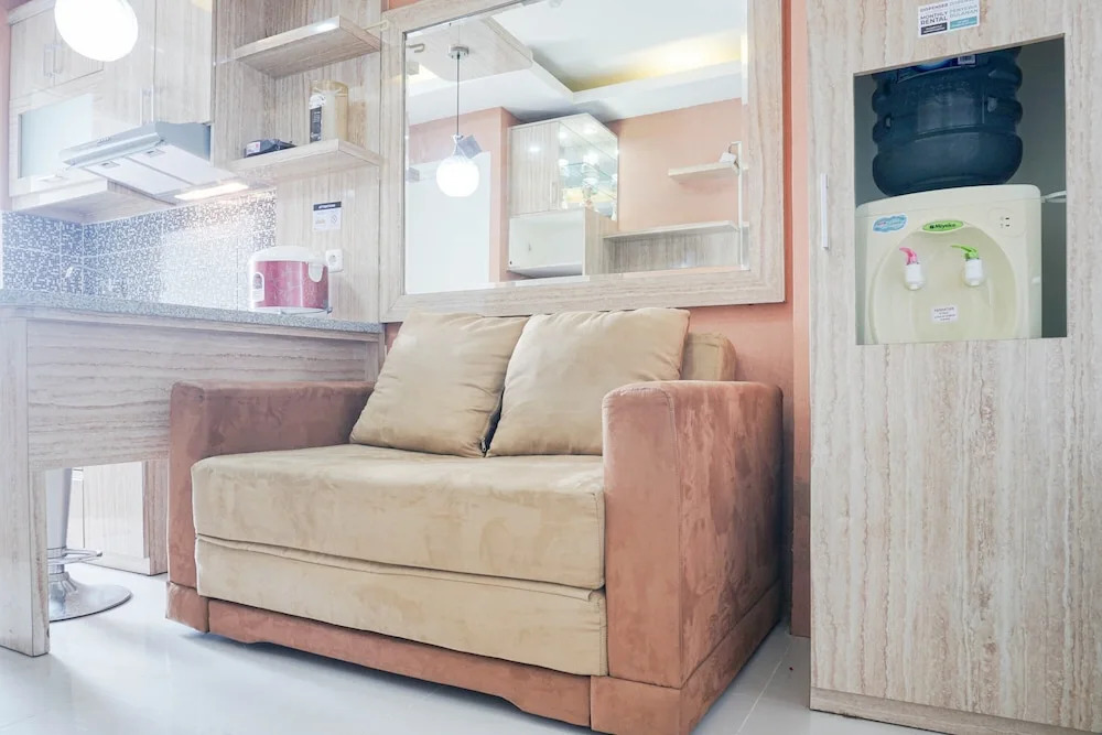 Homey and Fresh 2BR Green Pramuka Apartment