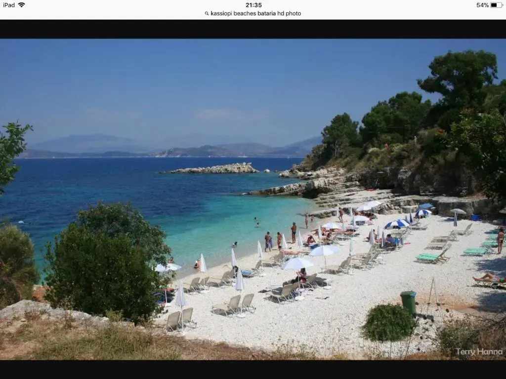 Corfu island apartment in KASSIOPI by seaside