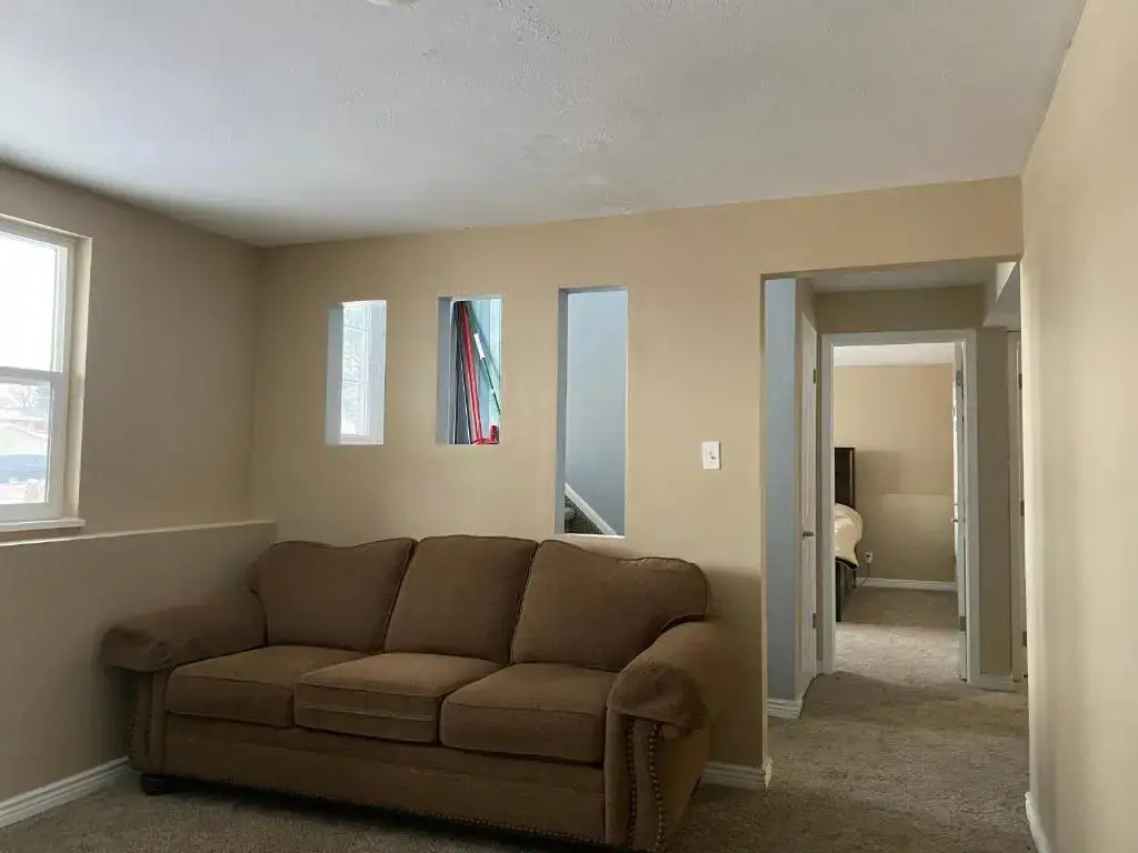 Three bedrooms with one king bed