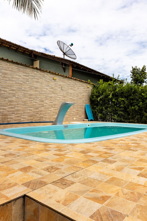 Casa  piscina a 180m da Praia Boraceia