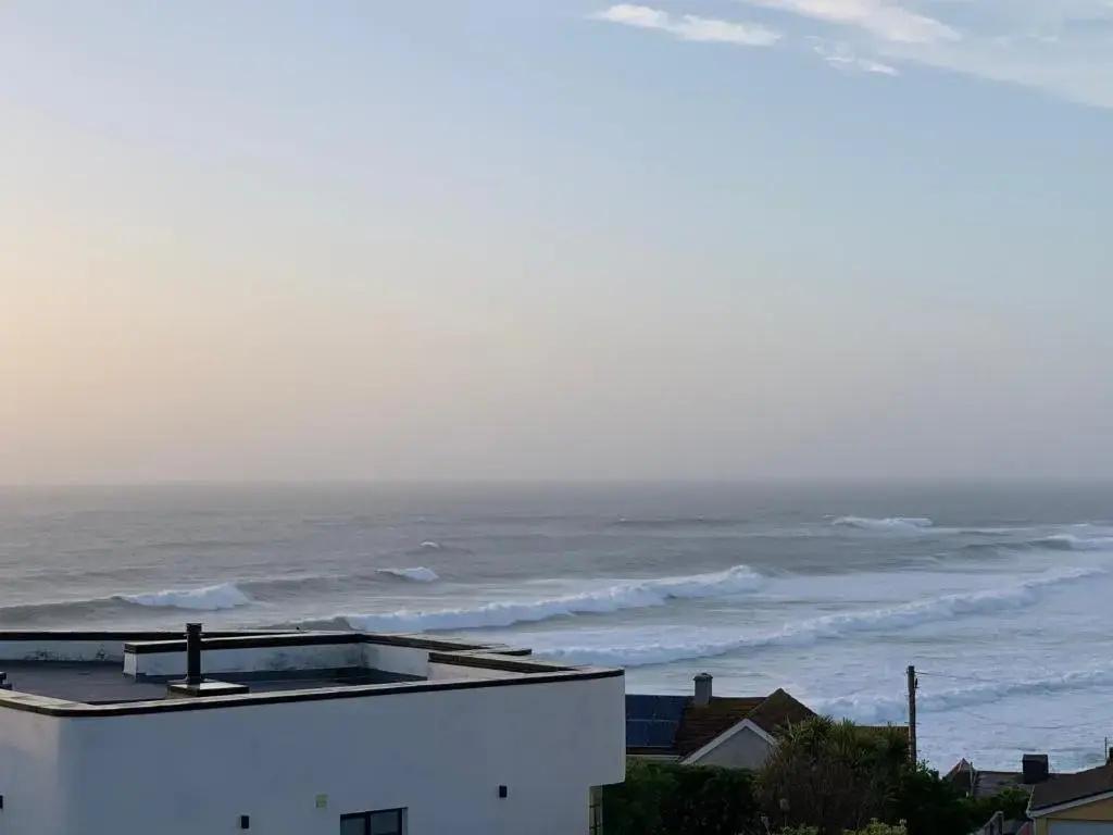 SEA BEACH & COASTAL VIEWS from LRG SUN TERRACE G Bay Apartments OVERLOOKS FISTRAL BEACH MOST DESIRABLE LOCATION SLEEPS & DINES 6 which includes SOFABED 2 BATHROOMS AL FRESCO Dining Smart tv all rooms PRIVATE PARKING 2 CARS sat-sat only April-Nov please