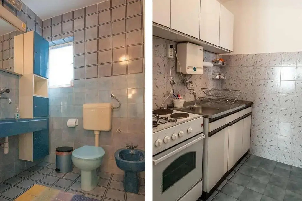 Amazing seaview apartment with a balcony near the beach - Kneza Trpimira I - AE1386