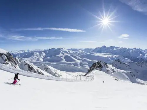 Apartment Bel appartement tout confort pour 4 à 6 personnes - plein sud - vue pistes et village