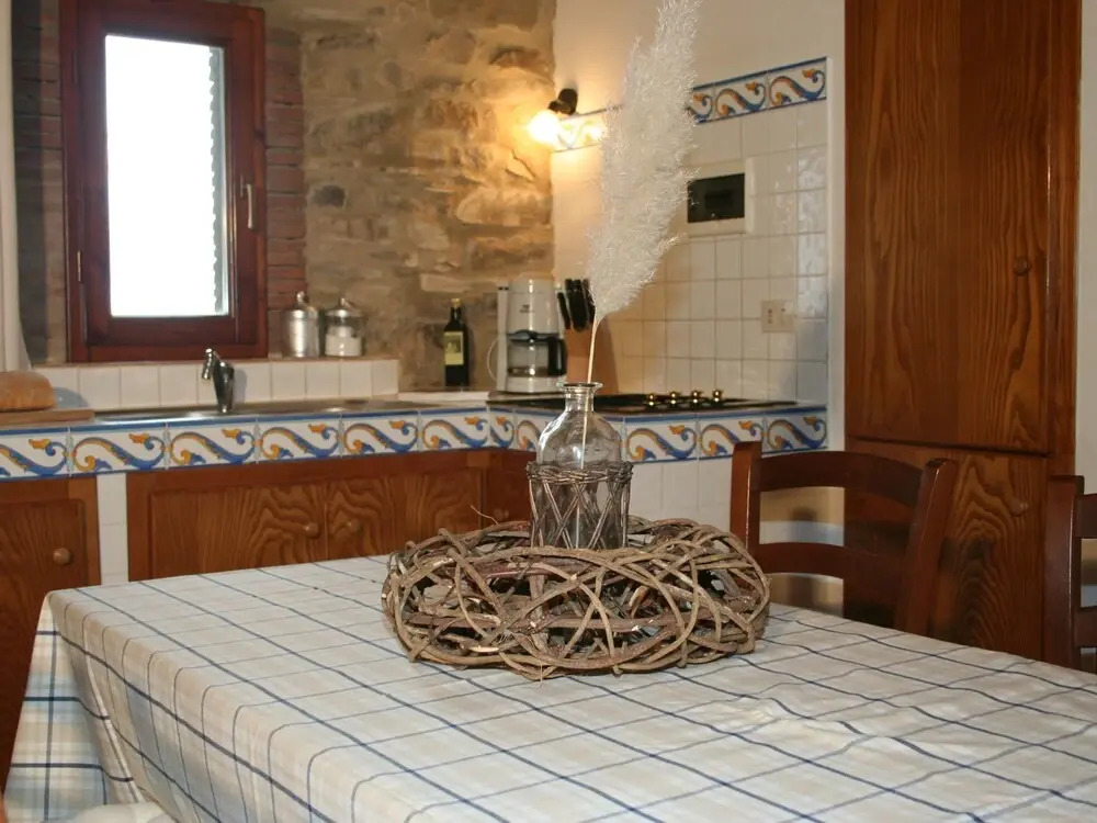 Cosy apartment in the well known Chianti area, with swimming pool and terrace.