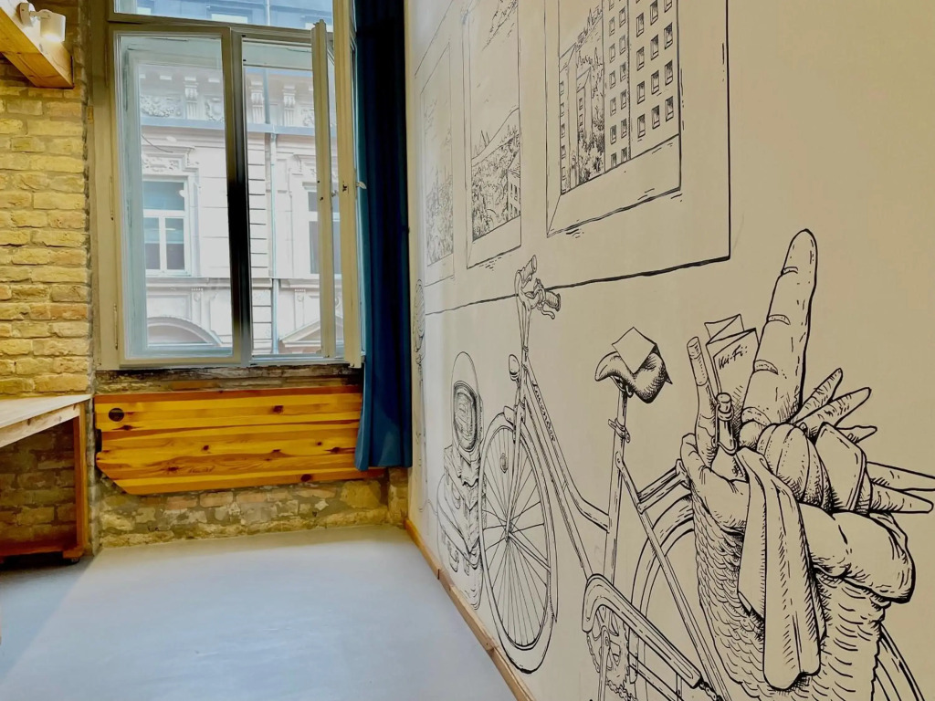 Lavender Circus Hand Drawn Apartments