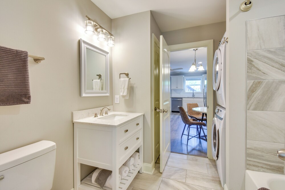 Walk to Main St & River: Downtown Helen Condo