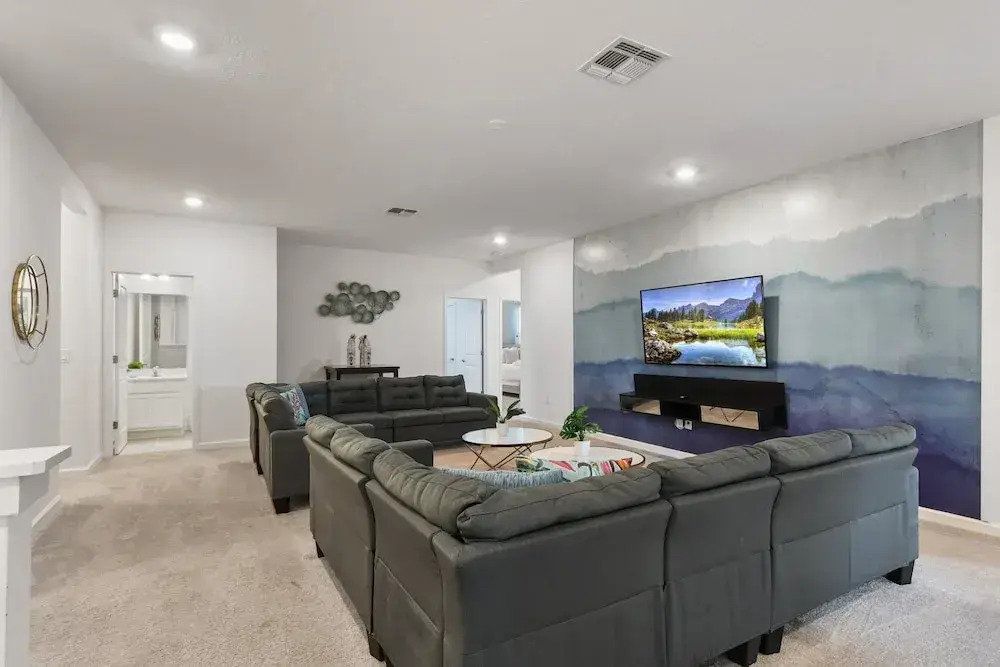 Spacious Family Reunion 15BR Home Pool Spa Game Rm