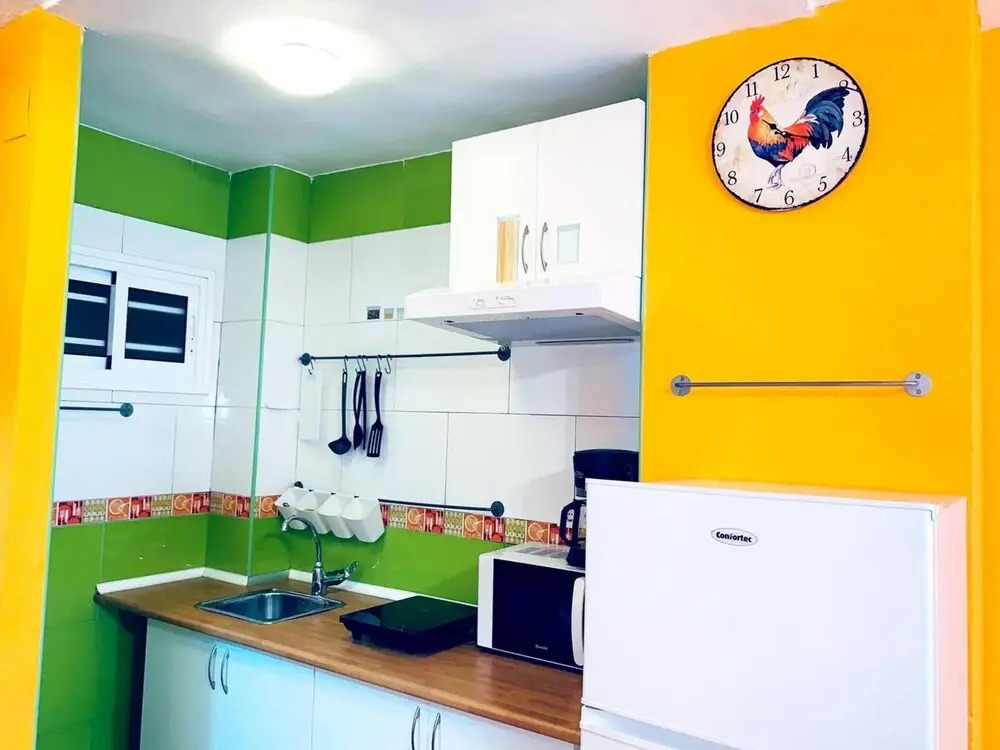 Studio in Benalmádena, with Wonderful City View, Pool Access, Enclosed Garden - 900 M From the Beach