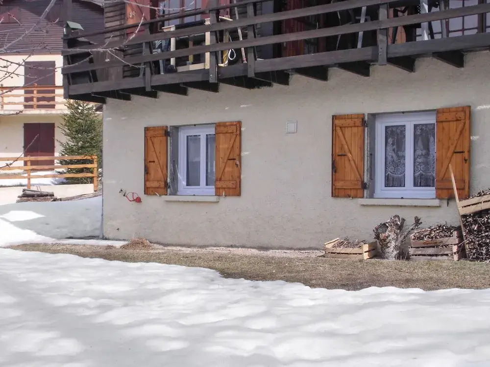 Chalet With one Bedroom in Allos, With Wonderful Mountain View, Furnis