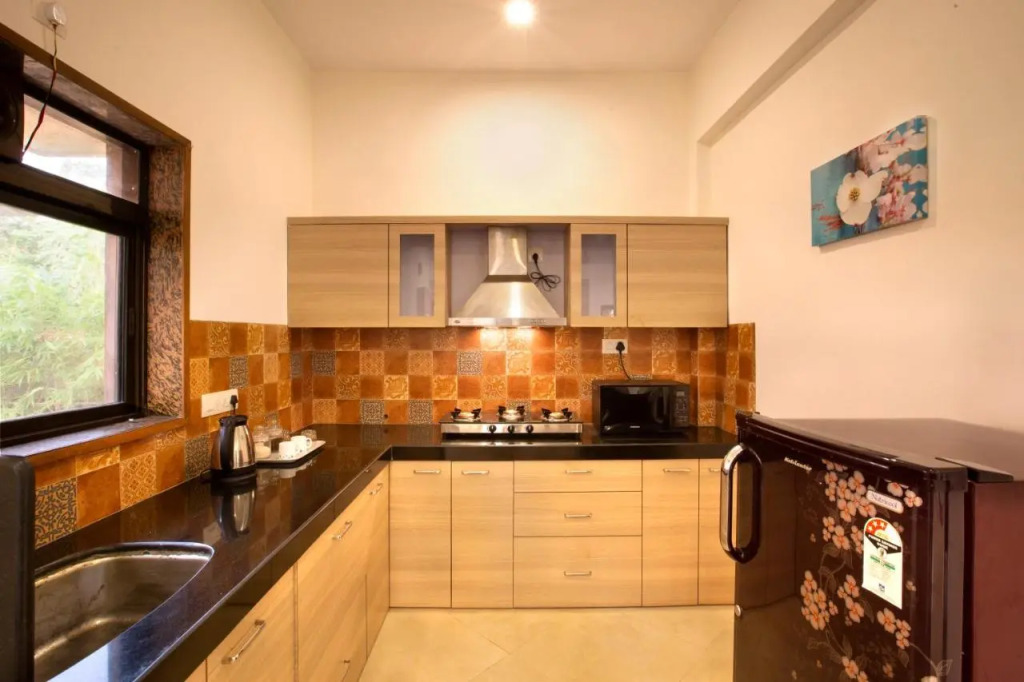 SaffronStays Dhyana - 3BR pet-friendly pool villa with Wi-Fi, indoor games and riverside trails in Wadas gated estate