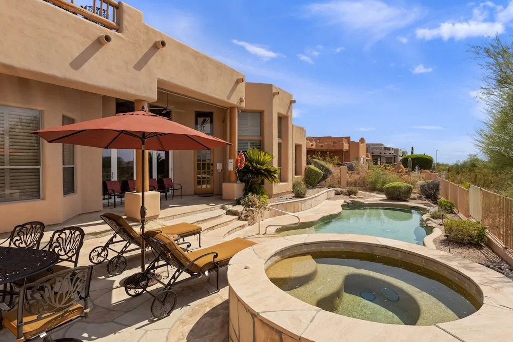 Southwest Abode on Las Sendas Golf Course home