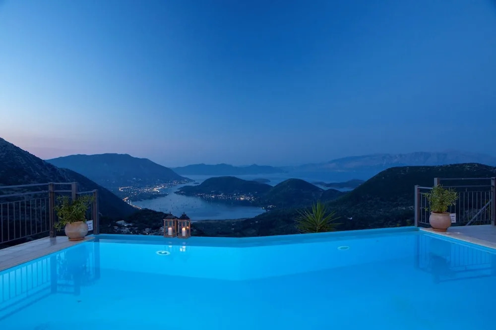 Luxury Villa With Stunning Views in Lefkada