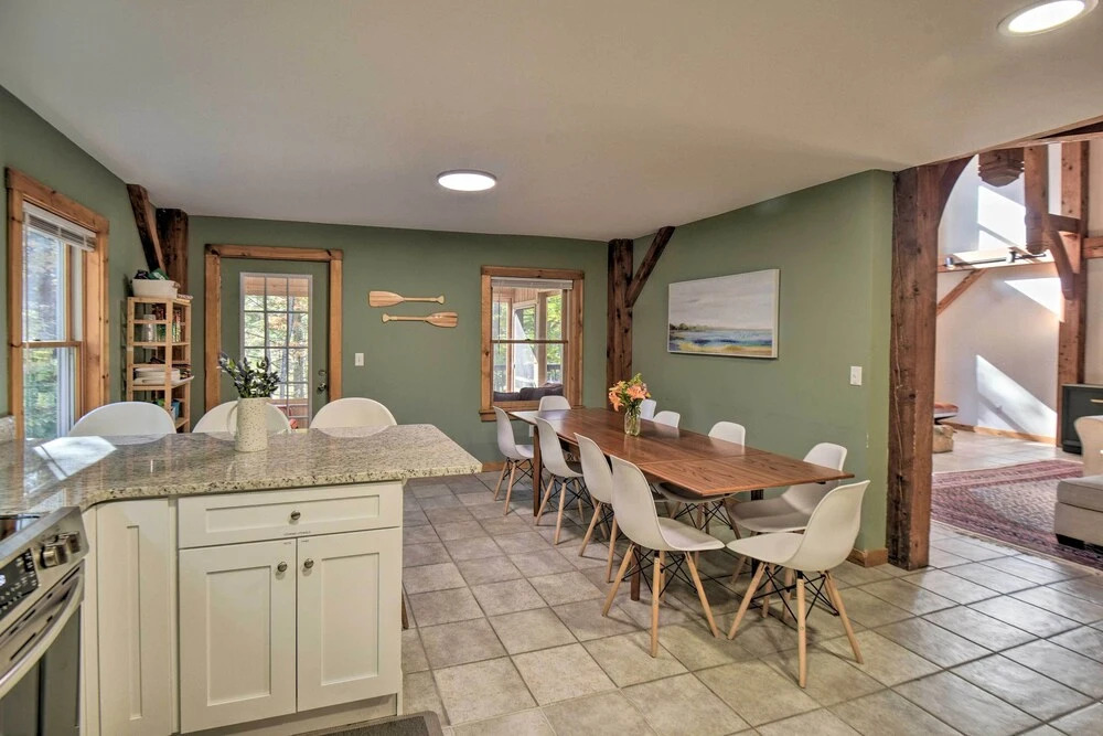 Waterfront Lakes Region Home on Private Cove!