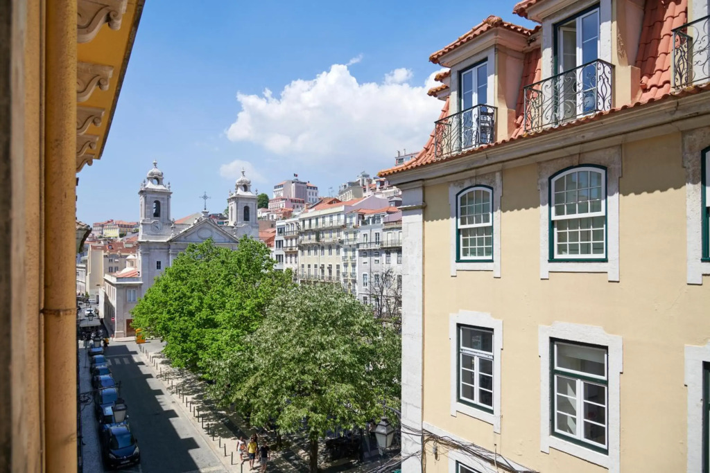 The House on the Pink Street in Lisbon