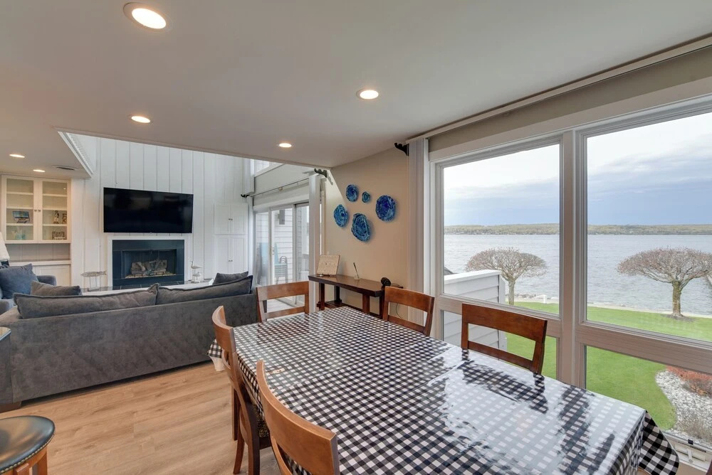 Luxury Lakefront Boyne City Townhome w/ Views!