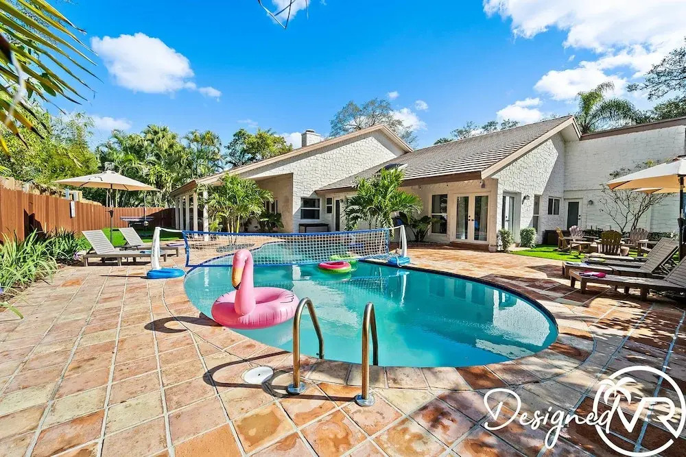 Charming 9BR New-build Home w/ Heated Pool & Games
