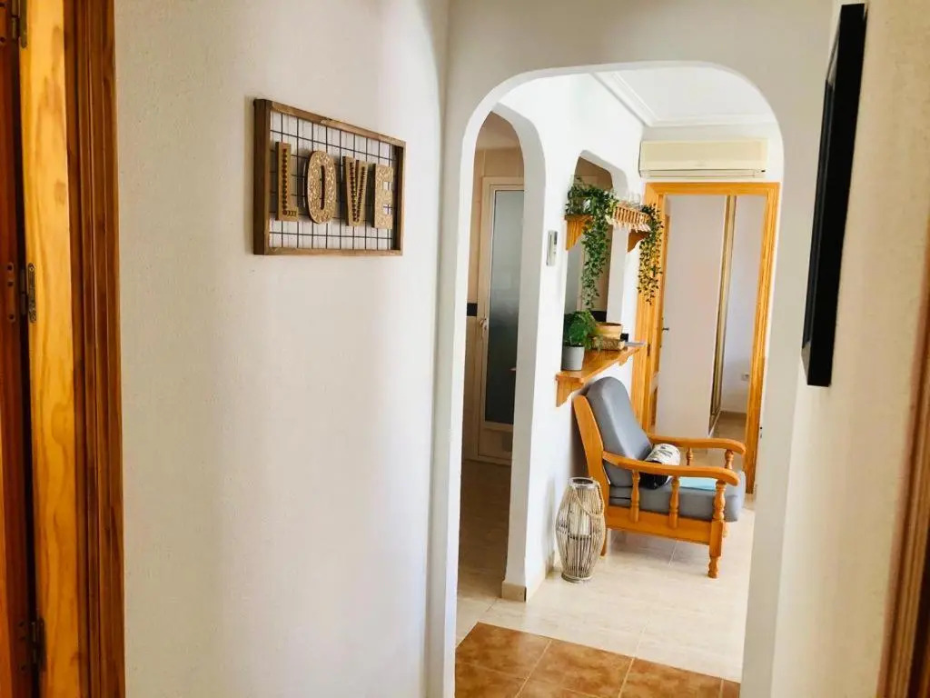 Ático de lujo en primera línea 2 balcones con vistas al mar, Vera Playa