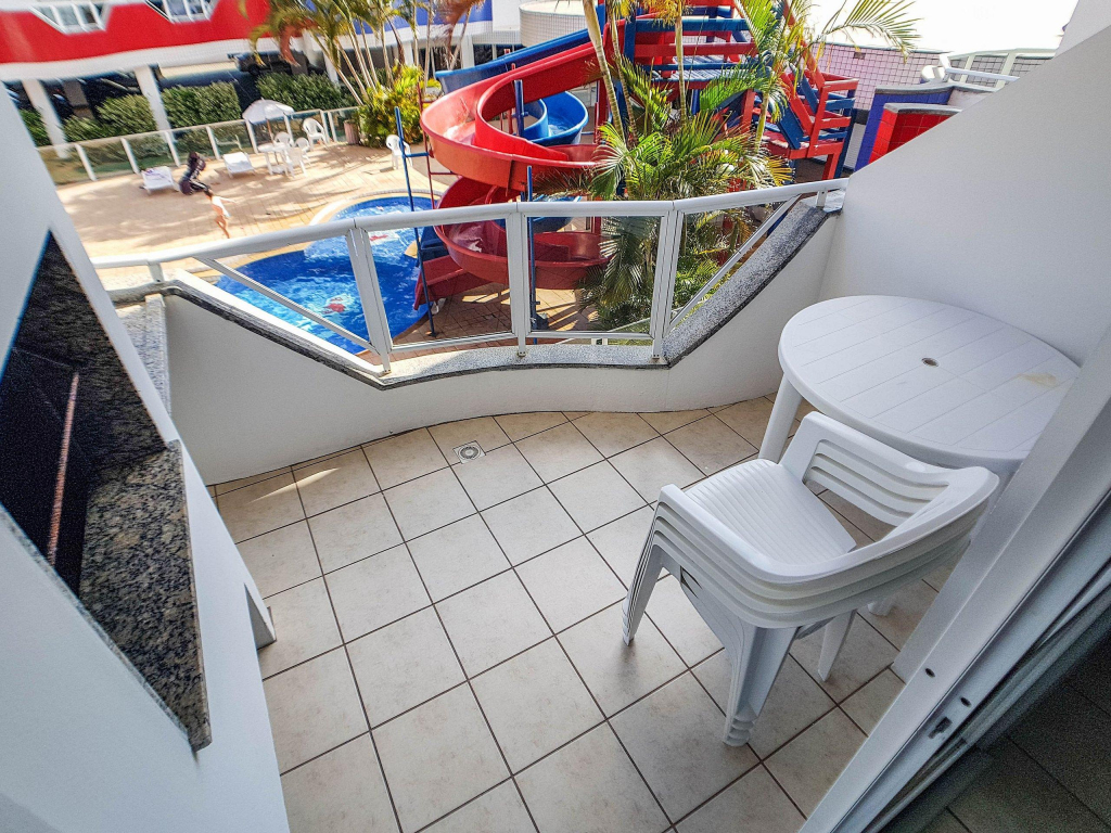 Apartamento Para 6 Pessoas Frente Piscina   Hb37f