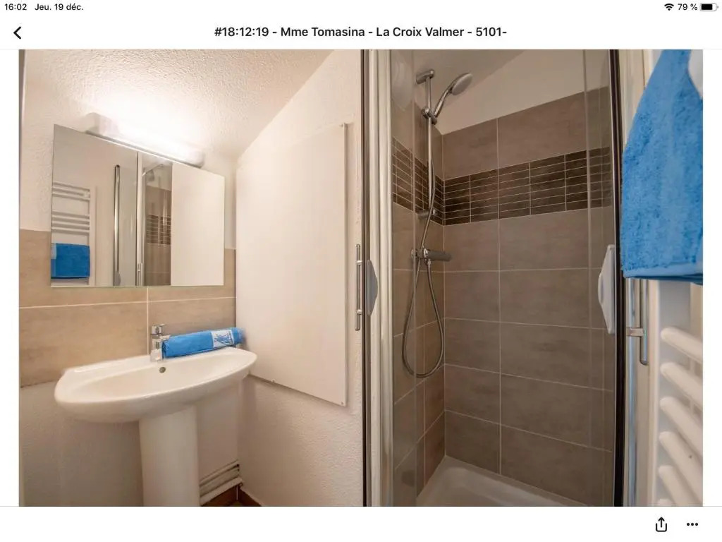Superbe appartement T1 duplex,vue mer