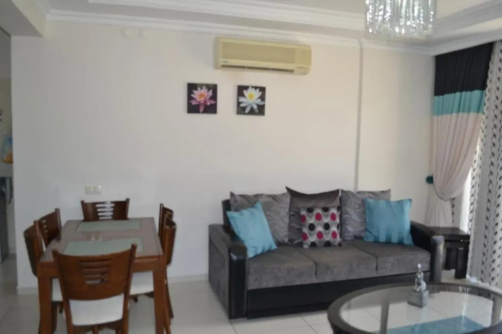 Antalya belek 3 Nirvana club ground floor two bedrooms pool view with water slide close to center