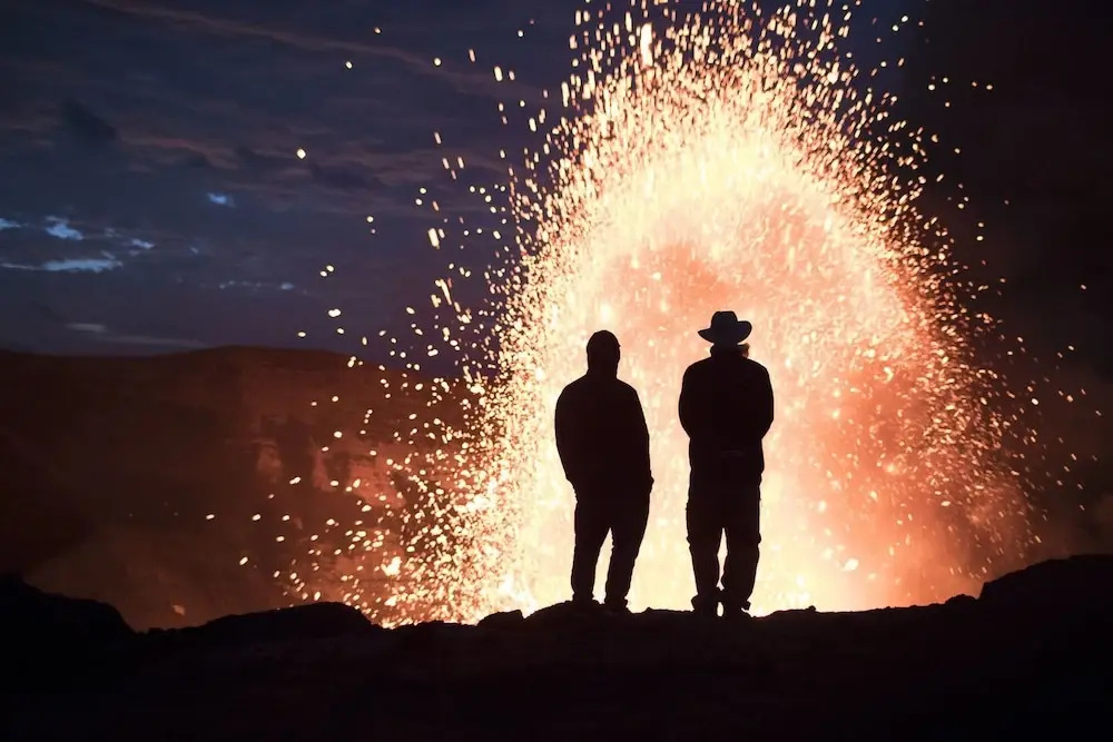 Volcano Roaring Front