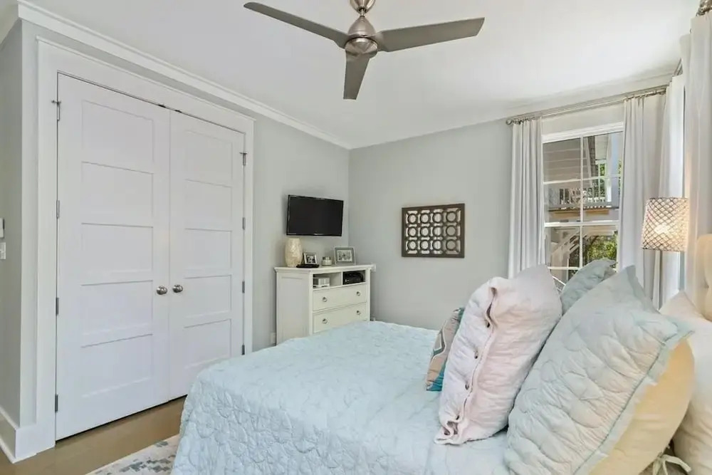 Golf Cart Screened-in Porch & Grill Station Close To Camp Watercolor 4 Bedroom Home by RedAwning