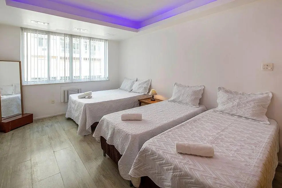 Espaçoso 4 Quartos Em Copacabana Para 8 Pessoas