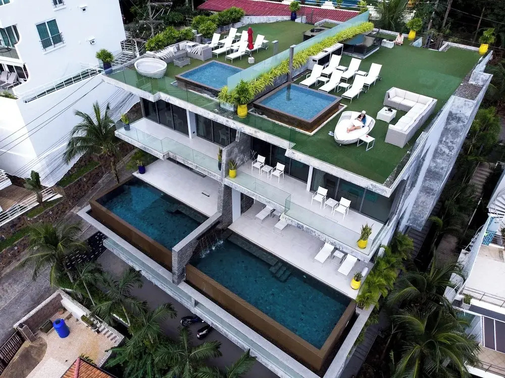 Villa Omari Seaview Pool & Game Room Kata