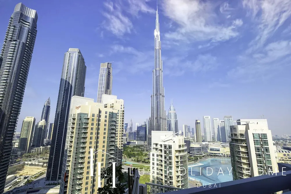 Lux The Burj Khalifa Fountain View Suite