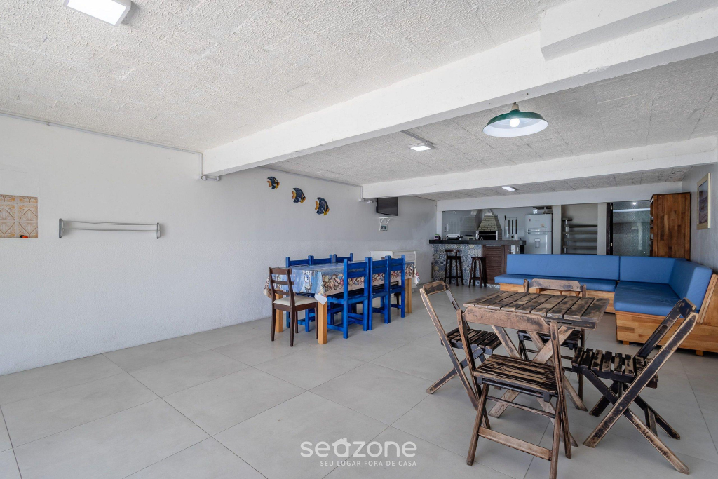 Casa 3Q pé na areia c/ churrasq. APC2200