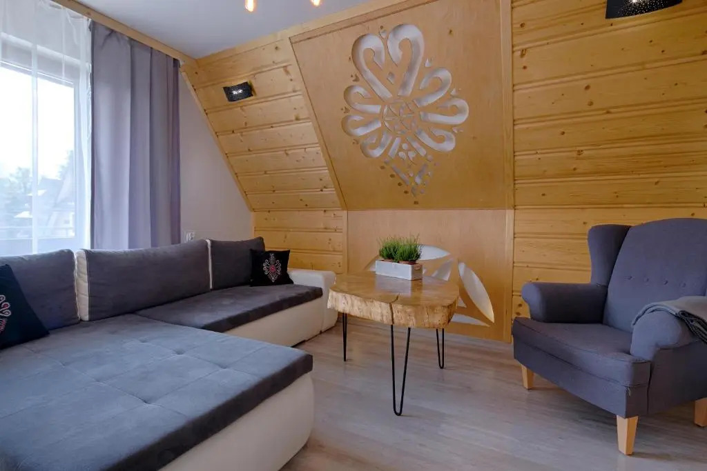 Apartament Góralska Ostoja prywatne wejście widok na Tatry