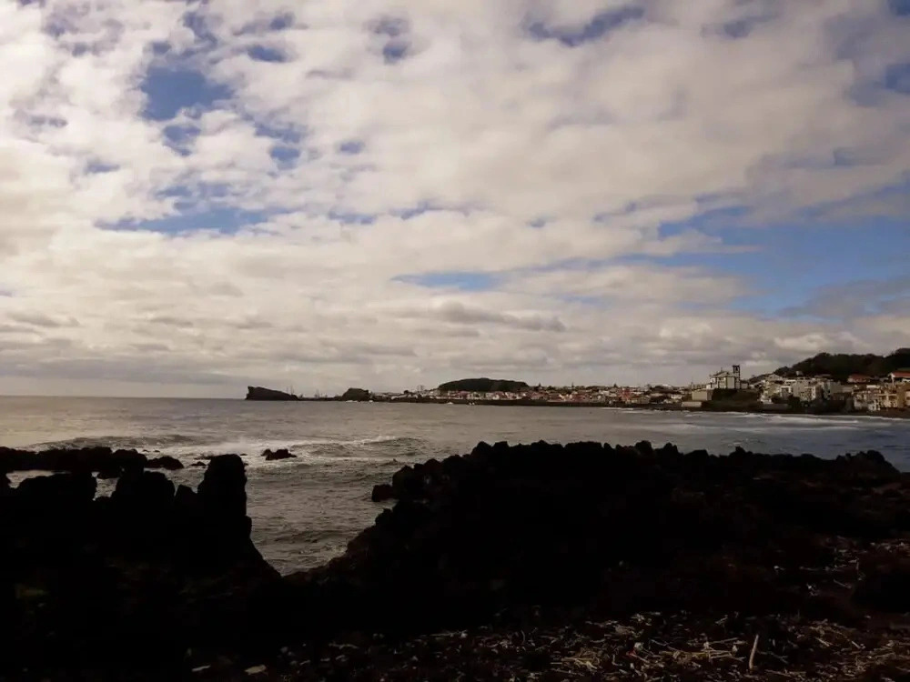 Property with One Bedroom in Ponta Delgada, with Wonderful Sea View And Wifi - 1 Km From the Beach