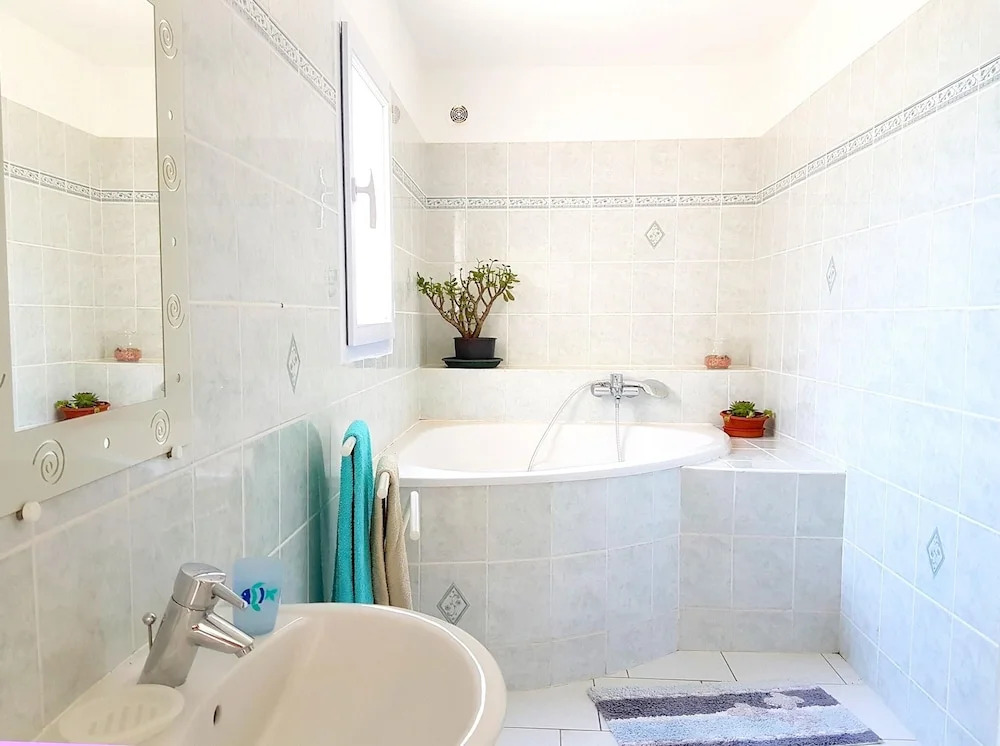 House With one Bedroom in Alata, With Wonderful sea View, Furnished Ga