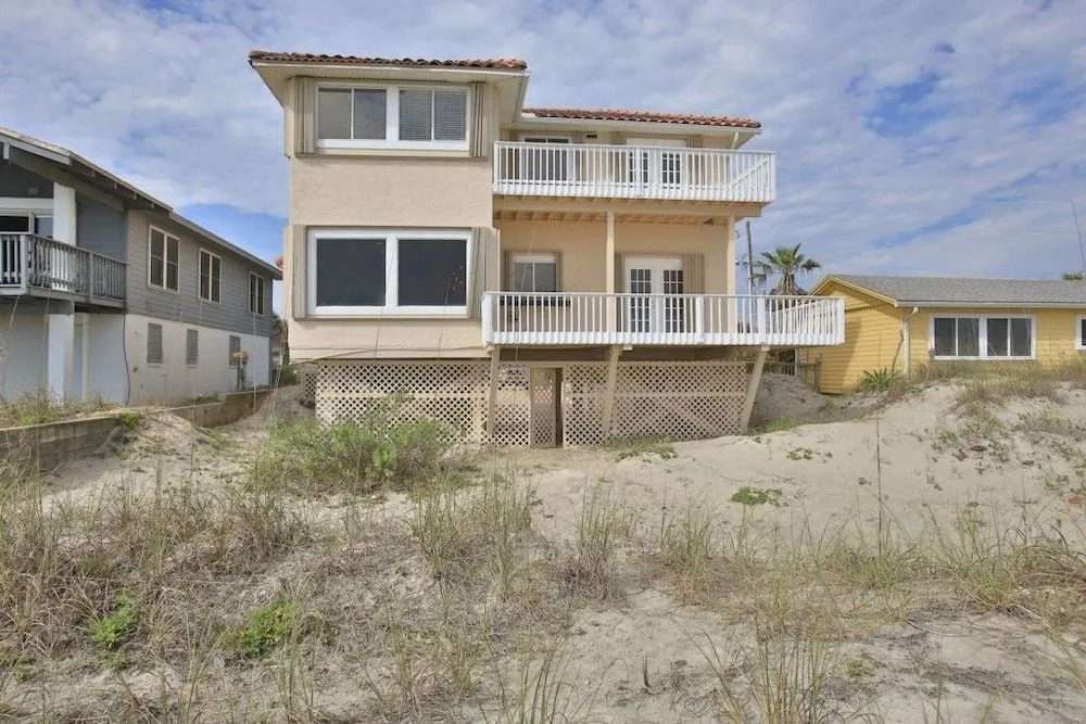 Ocean Front Beach  Walking Distance To Flagler 4 Bedroom Home by RedAwning