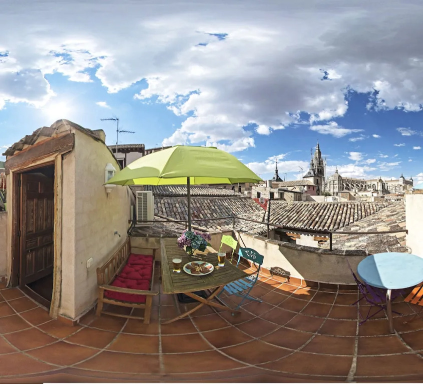 Casa Catedral - terraza privada con vistas en el corazón de Toledo