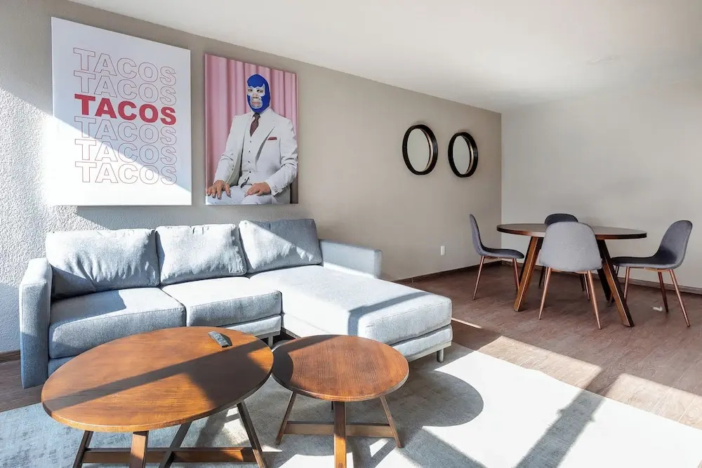 Roma Norte Retreat - 2br, Wifi- Parking- Sleeps 6