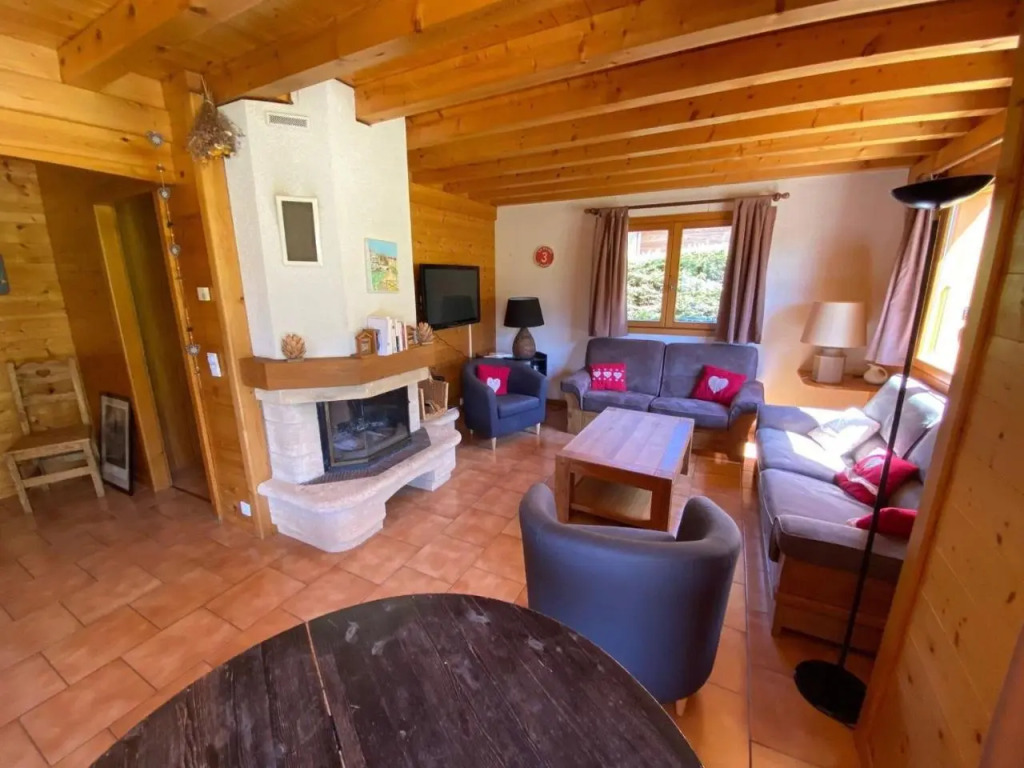Chalet individuel avec cheminée et garage, 10 pers, La Clusaz - FR-1-459-2