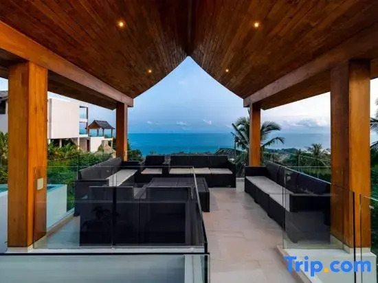 Samui Privacy Modern Luxury Seaview Natural Rainforest Infinity Pool Villa