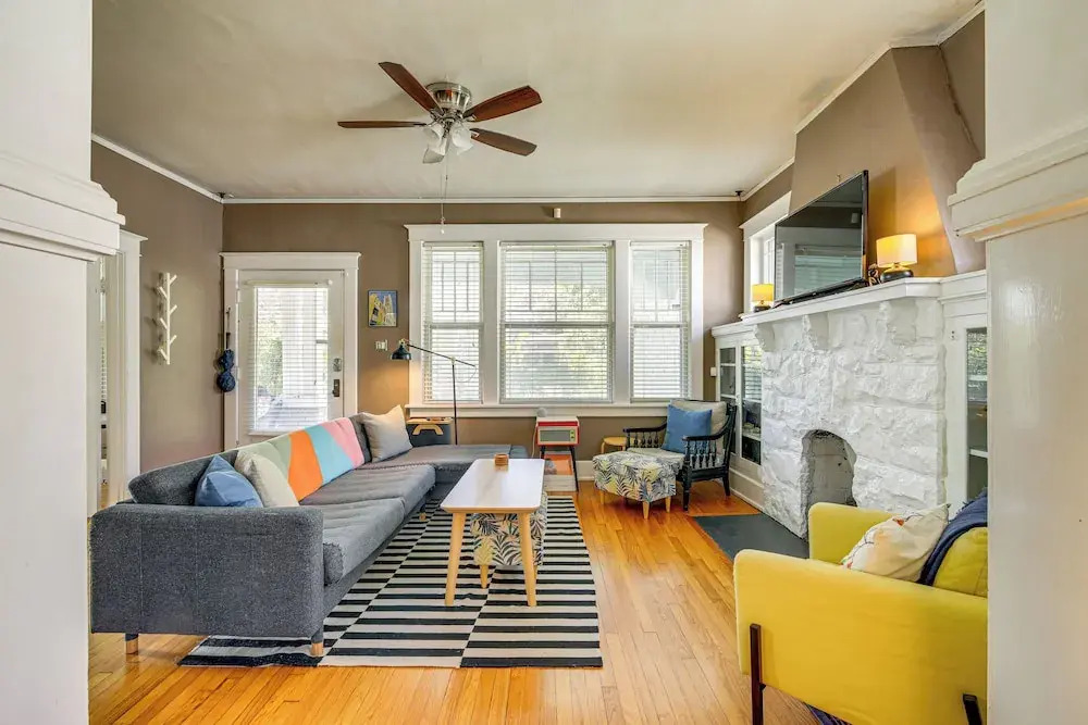 1 Mi to Overton Park: Extended Stay in Memphis!