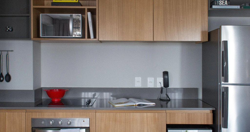 CL1806 Flat com limpeza diária no Itaim Bibi