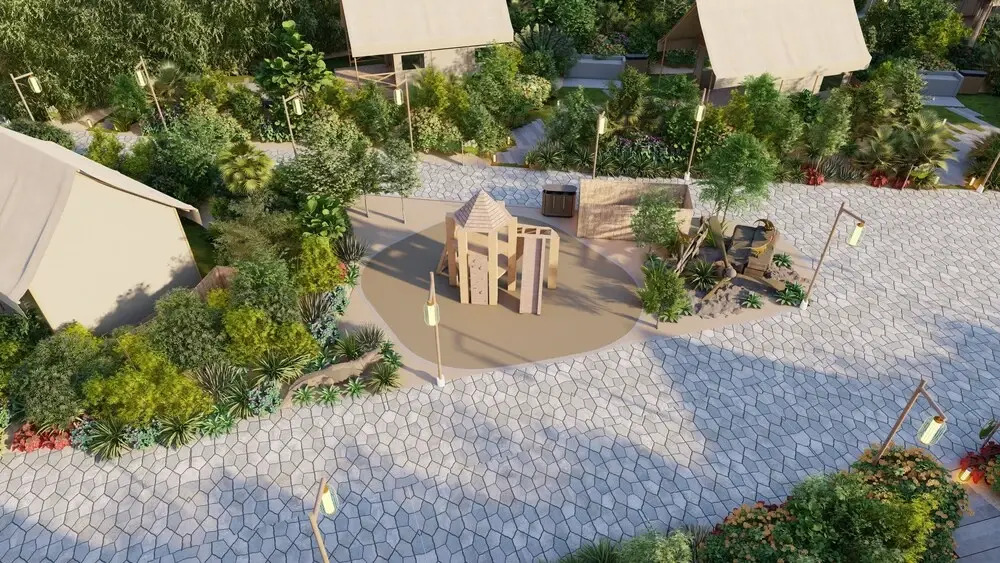 T-Rex Glamping, Dubai Parks and Resorts