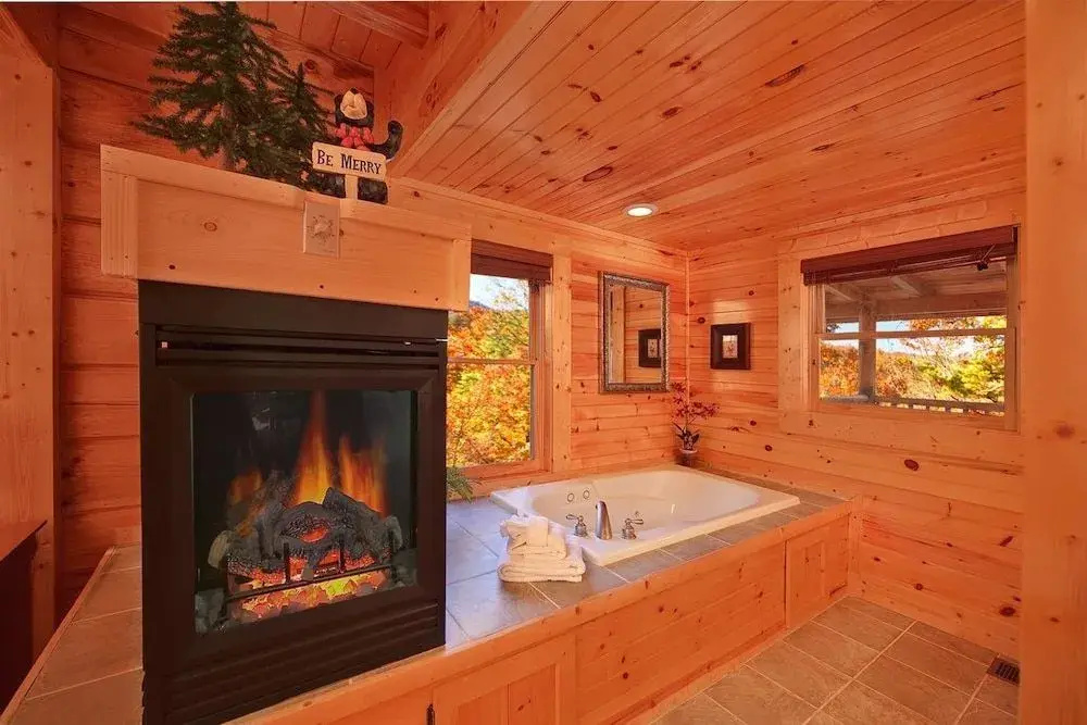 Hot Tub Theater Room Outdoor Living Area