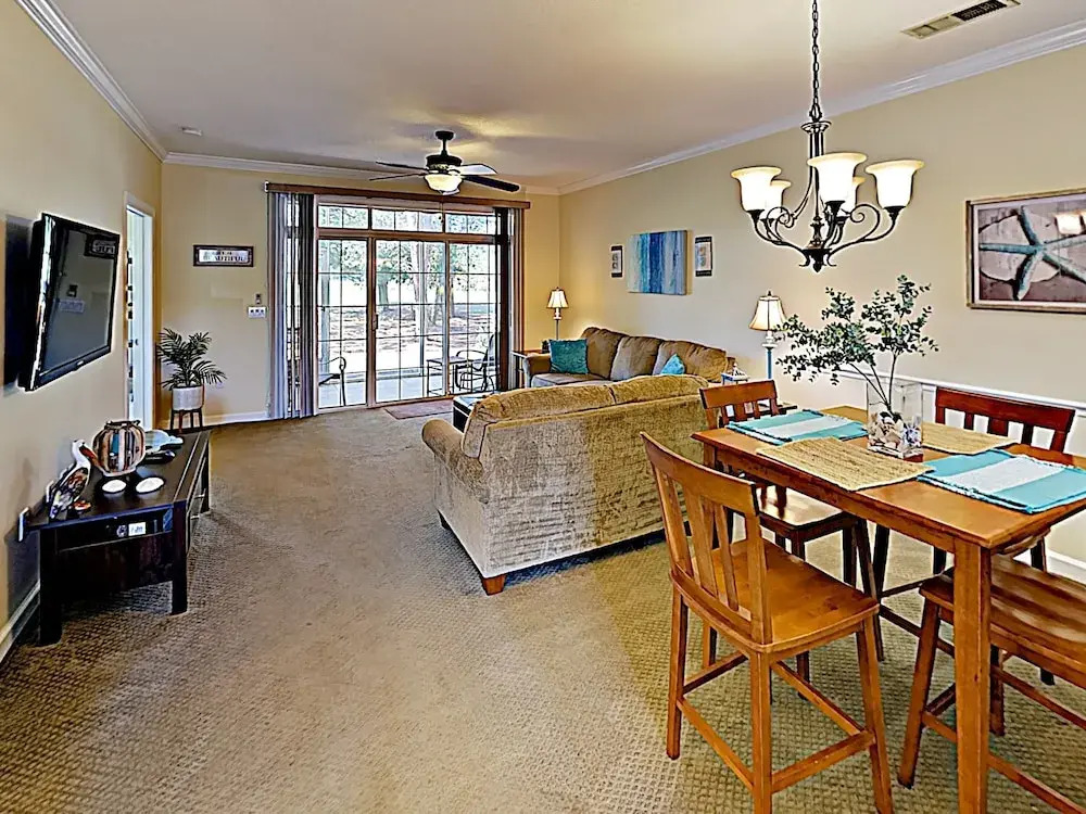 New Listing! Coastal W/ Pools On Golf Course 2 Bedroom Condo