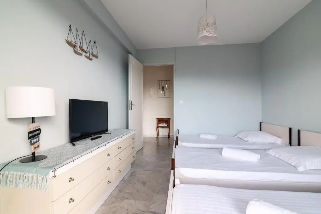Grand T3 Juan les Pins, 2 balcons, proche plage