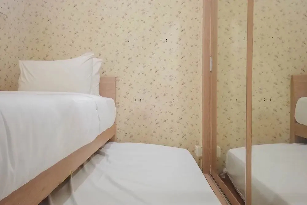 Minimalist And Combine 2Br At Green Pramuka City Apartment
