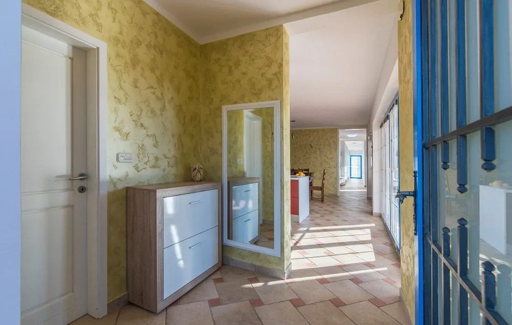 Newly built stone villa Mia with garden and pool