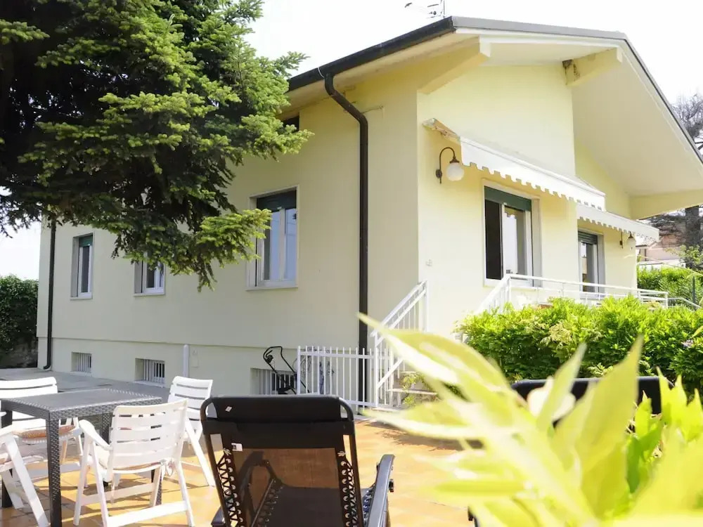 Near the Harbour and Sandbeach of Pacengo di Lazise