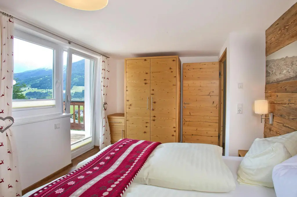 Apartment in Neukirchen with a balcony